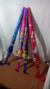Payung Anak Lucu Hello Kitty Pink Merah READY STOCK