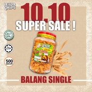 PAKEJ SINGLE BOTOL 4L 500GRAM LEKOR CHIPS