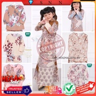 SNN 2-12 BAJU KURUNG BUDAK KIDS MINI RAISYA DHIA COTTON SEDONDON IBU ANAK BAJU KURUNG BABY BAJU KURUNG NUDE BUDAK