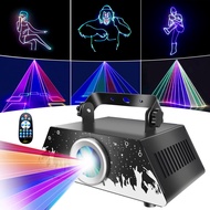 New APP 3D Full Color Animation Laser Light Stage KTV Bar Wrapping Room Strobe Flashing Beam Pattern