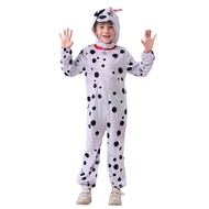 101Cute Dalmatian Dog One-Piece Halloween Costume Party Performance Outfit