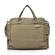 Multi-function canvas men bag Fashion shoulder bag for men Business casual crossbody messenger bag briefcase travel bags