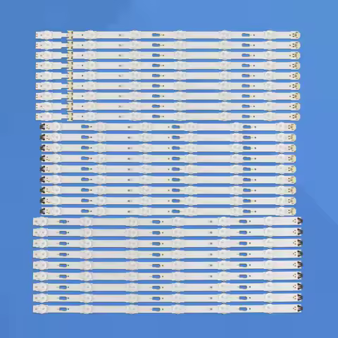 27pcs LED Strips UE75MU7000U UN75JU641DF UN75JU6500F UN75MU6350F UN75MU6350F UN75MU800DFXZA BN96-347