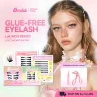 [SHIP ON 24 HOURS] DOROLAB Eyelash Glue-free Eyelashes Eyelash extension set Doll eyes D Curl False 