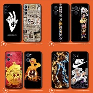 OPPO A77 A76 A74 A91 F15 A92 A72 A52 A92S One Piece Luffy TPU soft shell mobile phone case black