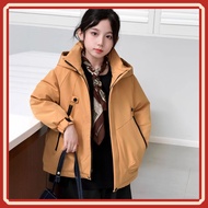 Girls' 2025 Spring/Fall New Arrival Thickened Jacket Autumn Hooded Windbreaker HABC