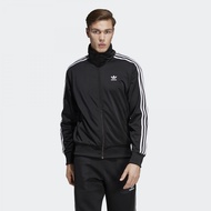 Jaket Adidas Tracktop Firebird pria - Hitam Strep putih FLECE bisa ( COD )