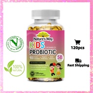 NATURE'S WAY Kids Probiotic Blend Softgels Bloating Comfort & Wellness Support