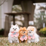 【寵物冬日必備】NECK WARMER 毛茸茸頸巾 - 粉色