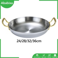 [Ababixa] Korean Ramen Pot Kimchi Soup Pot Induction Cooker Gas Household Seafood Pot Stainless Stee