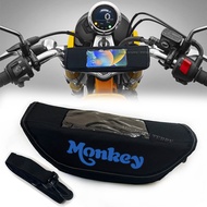 For Honda Monkey 125 monkey 125z Motorcycle accessory Waterproof And Dustproof Handlebar Storage Bag navigation bag