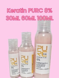 Pelurus Rambut Keratin PURC KERATIN Treatment Smothing Pure Brazilian 5%8%12%