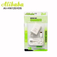 Alibaba Ali-HN120 Fast Charger / Travel Charger ( Android,IOS,TypeC )
