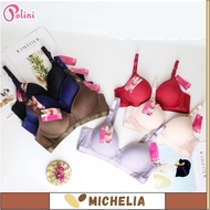 Michelia - POLINI Women's BRA Push Up Wireless 3-hook BRA G222 (Size 36-42)