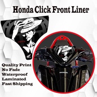 Honda click 125/150i  Front visor Sticker/decals