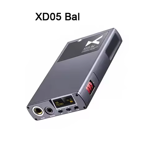 XDUOO XD05 BAL Portable HiFi Balanced USB DAC Headphone Amplifier Bluetooth Decoding Amp ES9038*2 DA