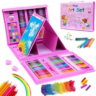 OUTRED Crayon Art Set 208 Colored Pencils Crayon/ CRAYON 208PCS COLORED CRAYON PENCIL / ARTSET 208 C