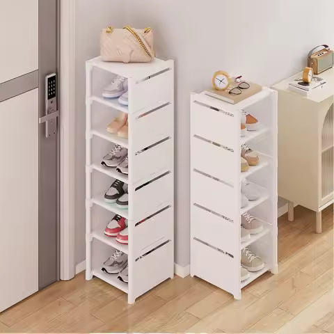Armoire Home Entrance Cabinet Organizer Living Room Cabinet Shoerack Shoe-shelf Kids' Storage and Sh