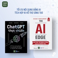 Sách - Combo 2 cuốn Chat GPT Thực Chiến + The AI Edge