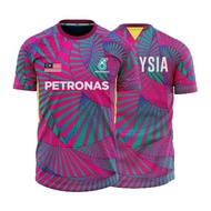 PETRONAS Epic '23 Badminton Tshirt / Baju Microfiber Jersi / Jersey Sublimation / Tshirt Jersey
