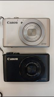 (新年秒閃價 ) 日本制造Canon S110 S120 Digital Camera ( 有Screen Touch Shutter 按芒拍照功能）（超個500個優質Canon CCD 相機是從寫字