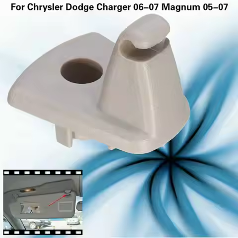 1Pcs Car Sun Visor Clips For Dodge Magnum Charger Chrysler 300 300C 2005-2009 1EJ51BD1AA Mount Brack