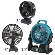 DAGMARA Portable Cooling Fans Adjustable Cordless Lithium Battery (5/8/10")
