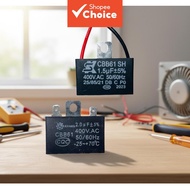 5 Units Electric Fan Capacitor | 1uF, 1.5uF, 2uF 450V | SK Electrical  5 Unit Kapasitor Kipas Angin 