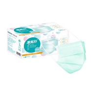 MOTEX 平面成人醫用口罩 碧湖綠(50片/盒) 內耳掛