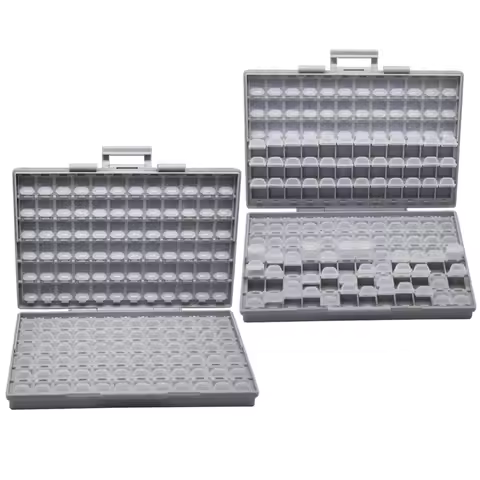 AideTek 2 units of Resistor Capacitor Electronics SMD Storage Cases & Organize 0603 0402 0805 1206 p