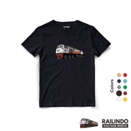 Railindo - CC 206 3D Train Locomotive Adult T-Shirt