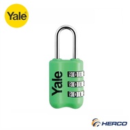 Yale YP2/23/128/1E - Combination Padlock Emerald