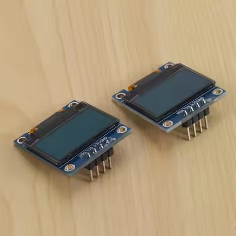 L06A-4Pcs OLED Display Module I2C IIC 128X64 0.96 Inch Display Module SSD1315 For Arduino UNO R3 STM
