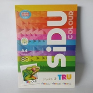 10 Color HVS Paper A4 Size SIDU Brand A4 Paper 80gsm
