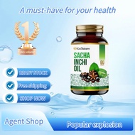 Buy 3 get 1 free CoNature GNI Sacha Inchi Oil - 60 Capsules per Bottle, Care for Brain Health