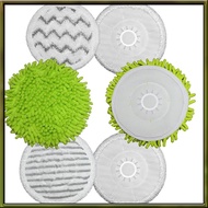 6 Pack S7001 Mop Pads for  S8201 S8001 S7001 S7201 S7000AMZ ,Steam & Scrub  Scrub Pads, Washable Pad
