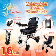 Super Lightweight Electric Travel Wheelchair With Anti-Tipper ( Kerusi Roda Elektrik Ringan )