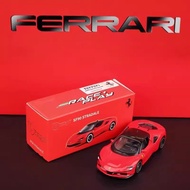 Bimeigao 1:64 Ferrari sf90 Rafa f40f50 ENZO 458 xe thể thao Đồ chơi mô phỏng xe hợp kim mô hình 488