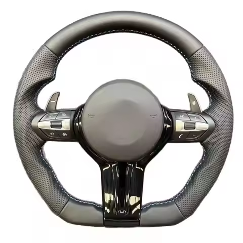 For BMW F/E-Chassis Models (M3/M5/M6) M-Style Genuine Leather Sports Steering Wheel Assembly Upgrade