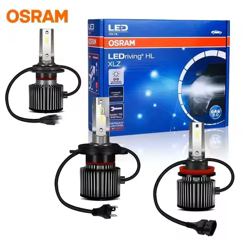 OSRAM H4 H7 H11 Led Headlight Bulbs H8 9005/HB3 9006/HB4 9012 HIR2 Fog Lights 6000K 12V Car Lamps Wi