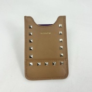 上海 HEIRLOOM 啡色鍋釘皮革 卡片套