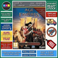 🔥【PC】Age of Empires 3 Complete Collection (v1.14 + All DLC) - Offline [Disc | Pendrive | Download Li