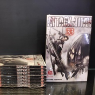 Komik Manga Attack on Titan Vol 21-33 by Hajime Isayama