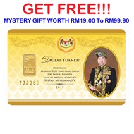 Public Gold LBMA Bullion Bar 1g (Au 999.9) - YDPA XV Limited Edition [ GET FREE MYSTERY GIFT WORTH RM19.90 To RM99.90 ]