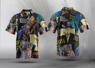 Kemeja Casual Lengan Pendek Group Band NIRVANA KC-NV001
