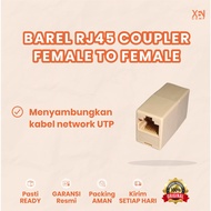 BARREL RJ45 / BARREL CONNECTOR RJ45 COUPLER FEMALE TO FEMALE