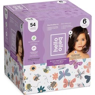 Hello Bello Tape Diapers Bees/Butterflies 35 lb+ 16kg+ 54s