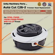 STIHL Auto Cut Easy Spool Trimmer Head C26-2 | For FS230, FR230, FS250, FS3001 | M10-1.0 LH Thread
