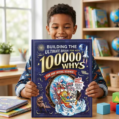 Building the Ultimate Brain: 100,000 Whys – Fun Science for Kids to Think Like a Scientist