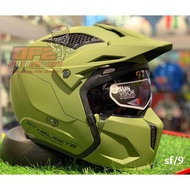 HELMET MT STREETFIGHTER SV SOLID MATT GREEN